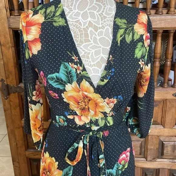 Floral Wrap Dress by Farm Rio - Picture 6 of 12